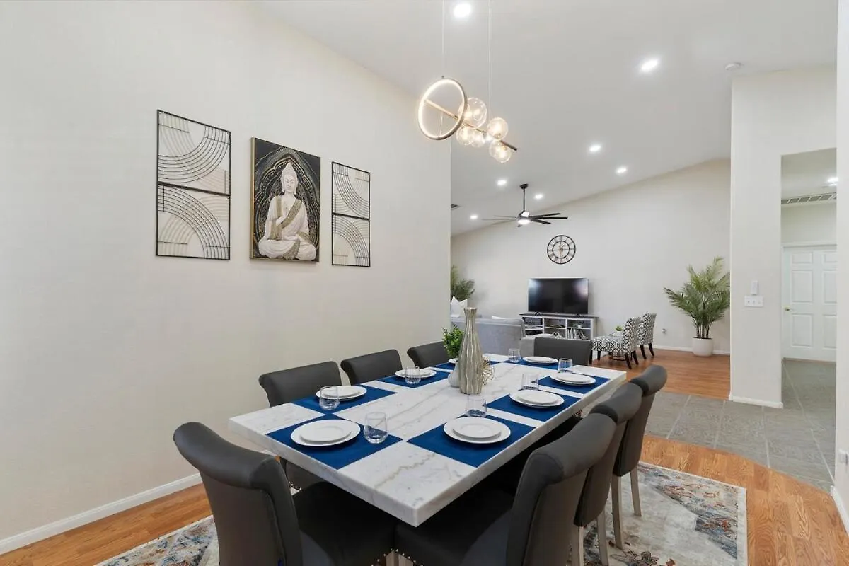 Villa Bold Blue Retreat In Henderson Las Vegas